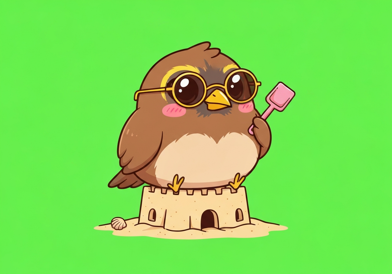 Sunny — king of the sandcastle keyframe